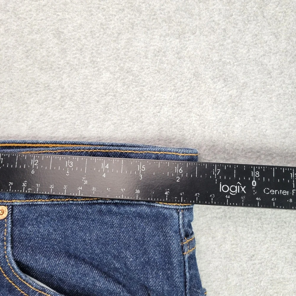 Levi's 505 Regular Fit Jeans Men Fit 32x30 Dark Indigo Straight Leg Vintage 90s